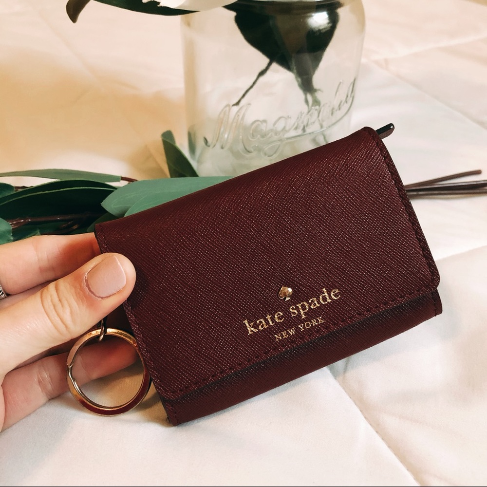 Kate Spade Small Mini Wallet with Key Ring